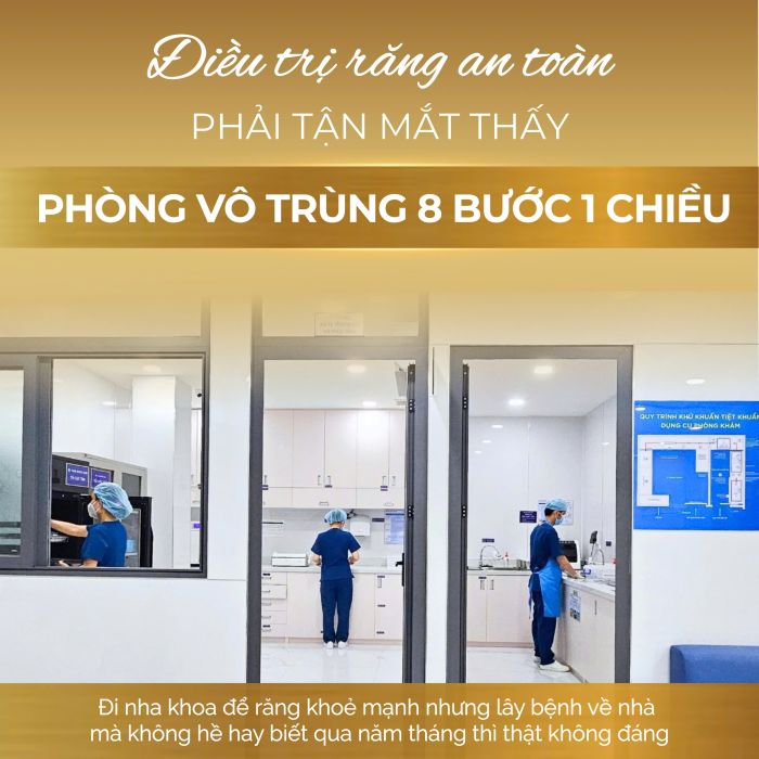 điều trị an toàn tại nha khoa kim