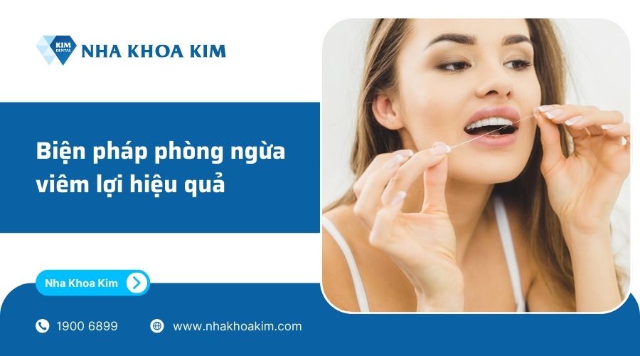 Biện pháp phòng ngừa viêm lợi