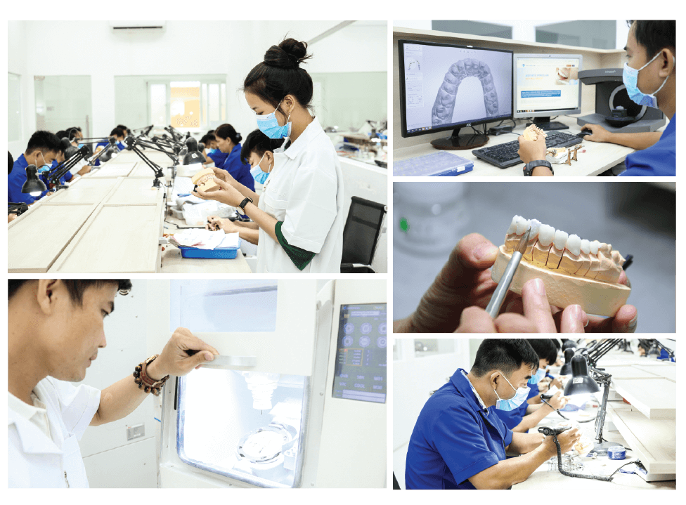 Nhà máy răng sứ của Nha Khoa Kim