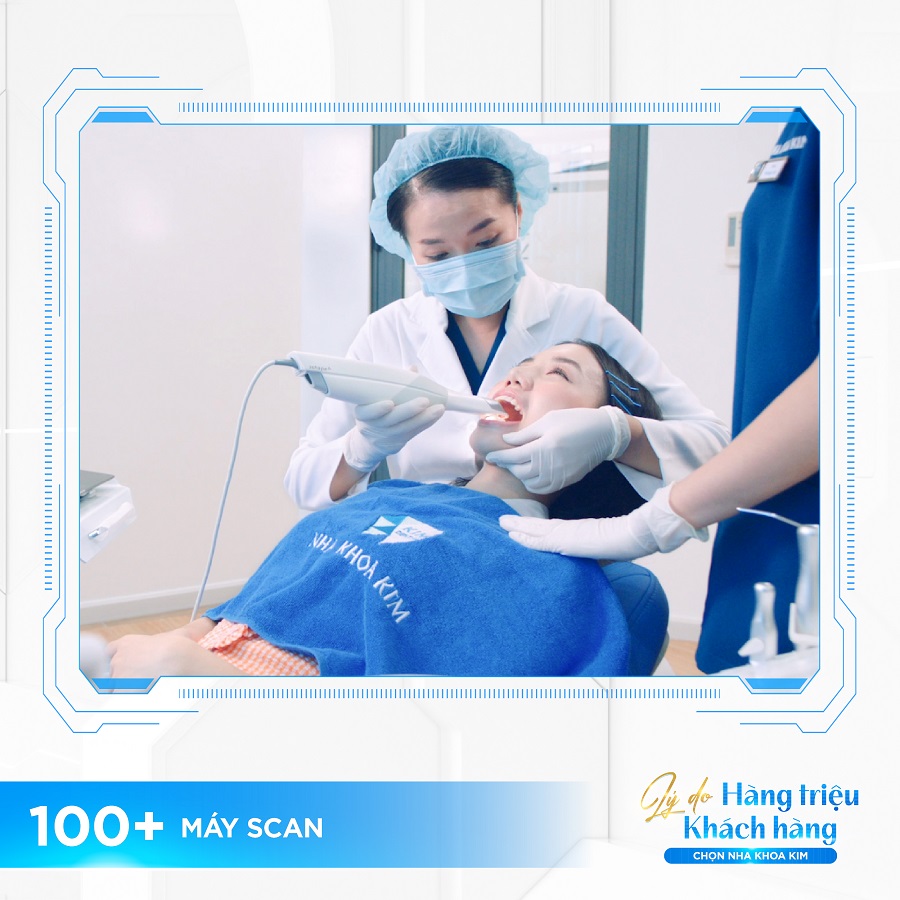 Máy scan 3D là thiết bị công nghệ cao tại Nha Khoa Kim