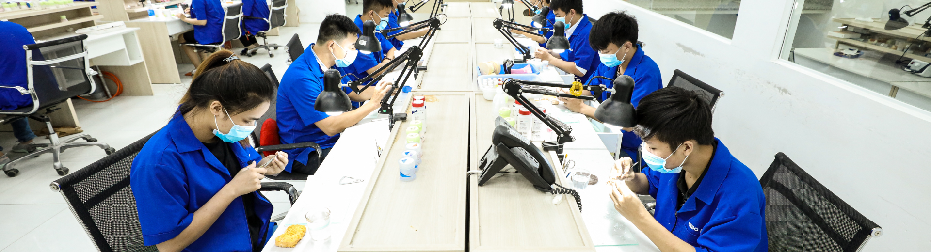 [Top Banner Desktop] Nhà máy sản xuất răng sứ hiện đại của hệ thống Nha Khoa Kim