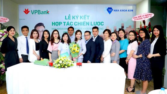 Nha Khoa Kim – đơn vị bảo trợ sức khỏe răng miệng cho nhân viên và khách hàng Ngân hàng Việt Nam Thịnh Vượng (VPBank)