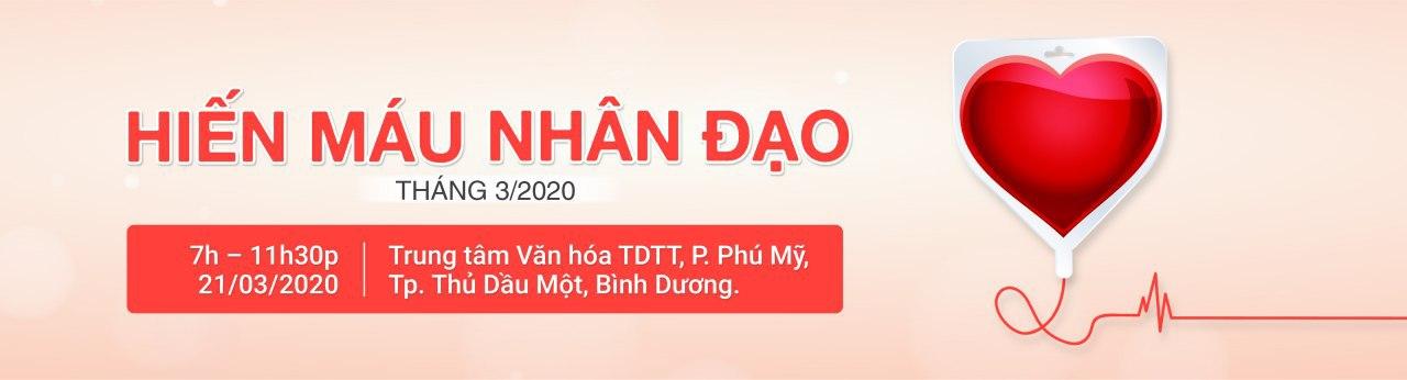 [Top Banner Desktop] CHƯƠNG TRÌNH HIẾN MÁU NHÂN ĐẠO THÁNG 3/2020