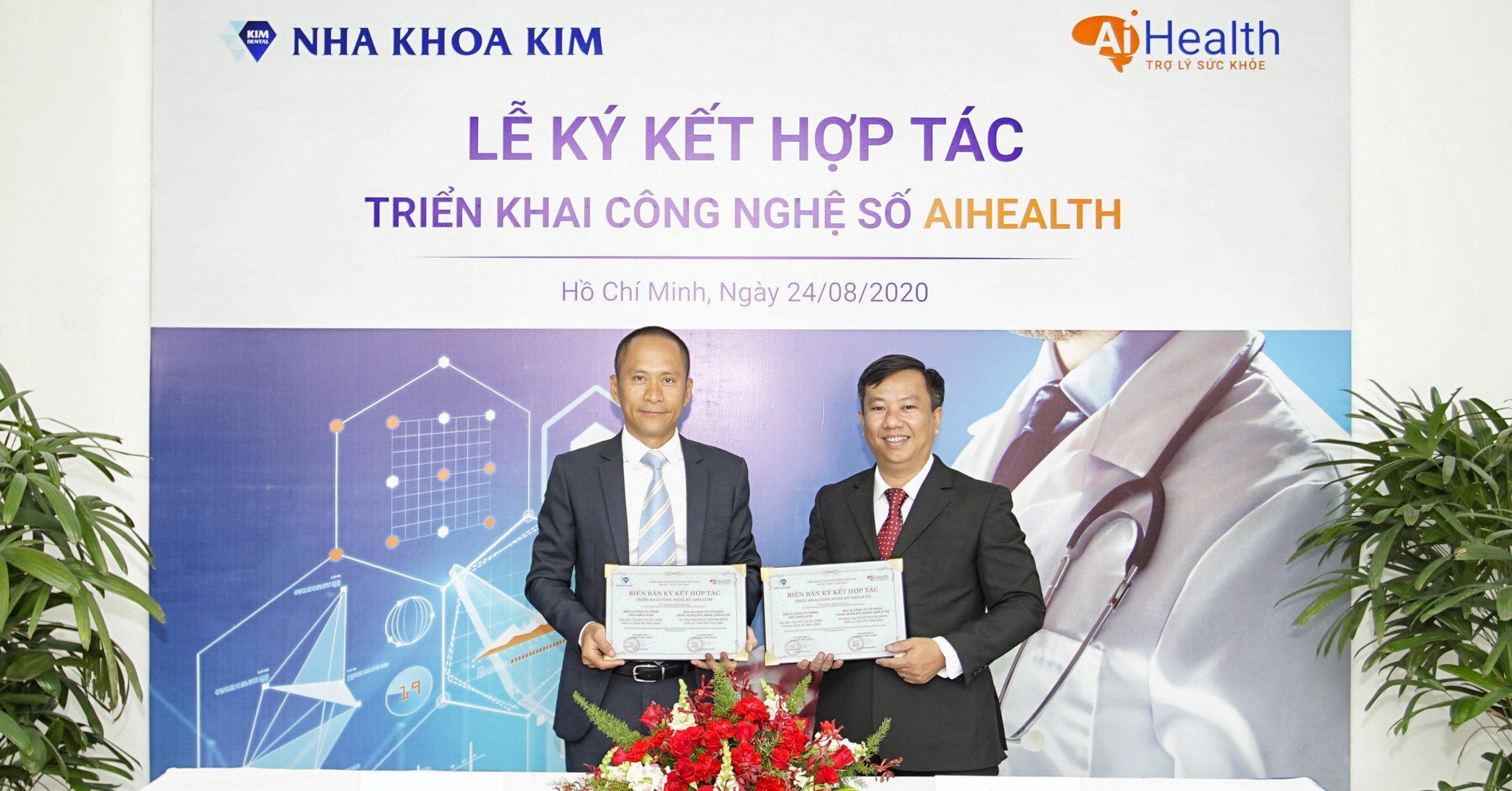 Nha Khoa Kim Và Aihealth Ký Kết Hợp Tác Triển Khai Công Nghệ Số Aihealth Nha Khoa Kim Và Aihealth Ký Kết Hợp Tác Triển Khai Công Nghệ Số Aihealth