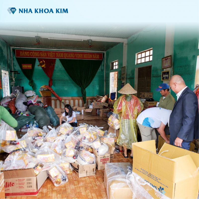 Nha Khoa Kim hướng về miền Trung