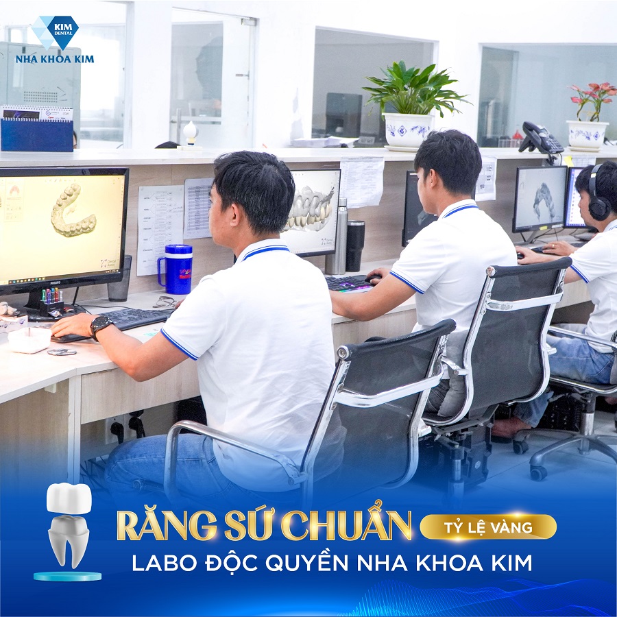 Nha Khoa Kim đầu tư hệ thống sản xuất labo răng sứ độc quyền