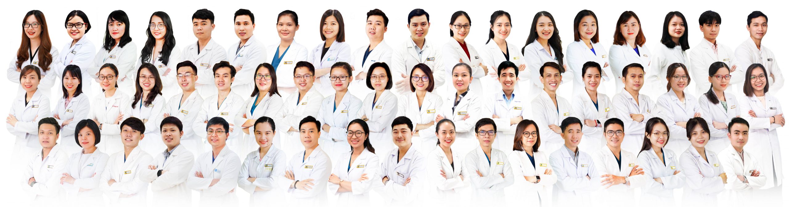 more than 150 doctors with practicing certificates, many years of experience,