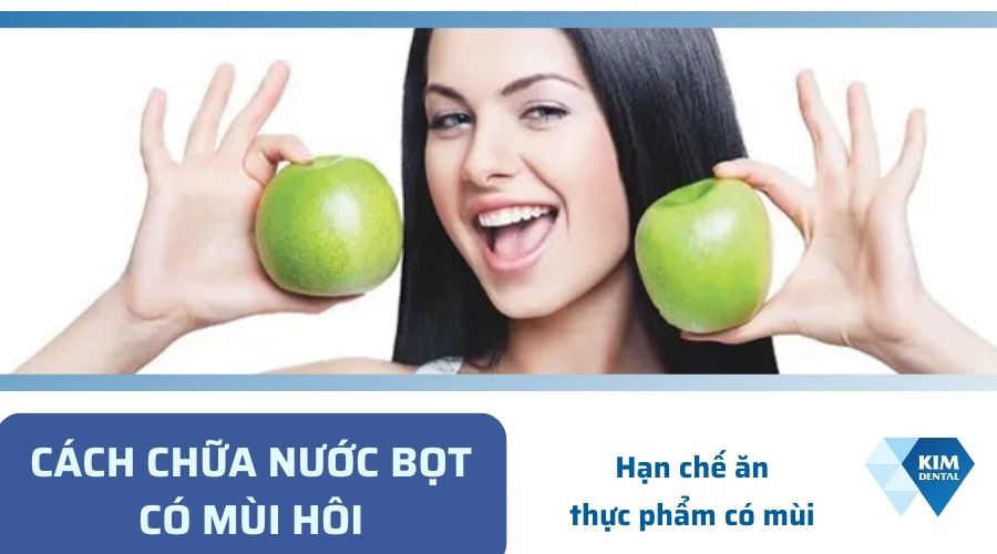 Hạn chế ăn các loại thực phẩm có mùi hôi 