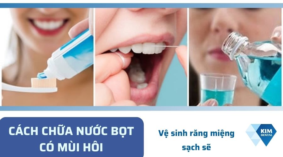 Cách trị nước bọt có mùi hôi tại nhà