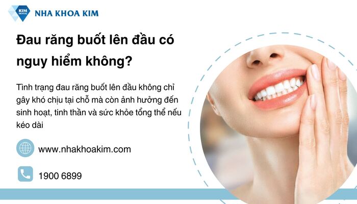 tác hại của đau răng buốt lên đầu