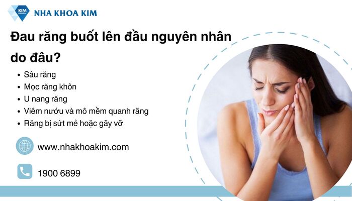 nguyên nhân gây đau răng buốt lên đầu