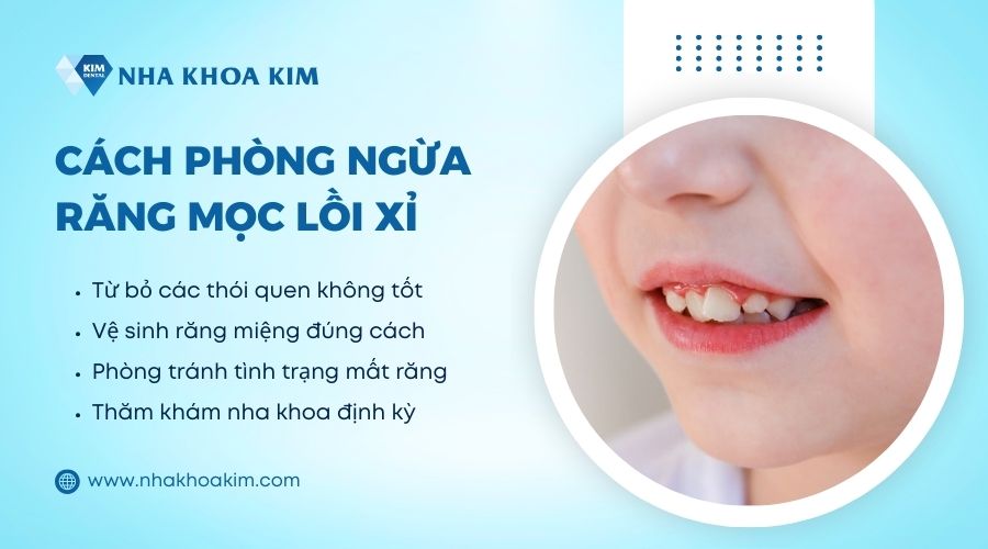cách phòng ngừa răng bị lòi xỉ