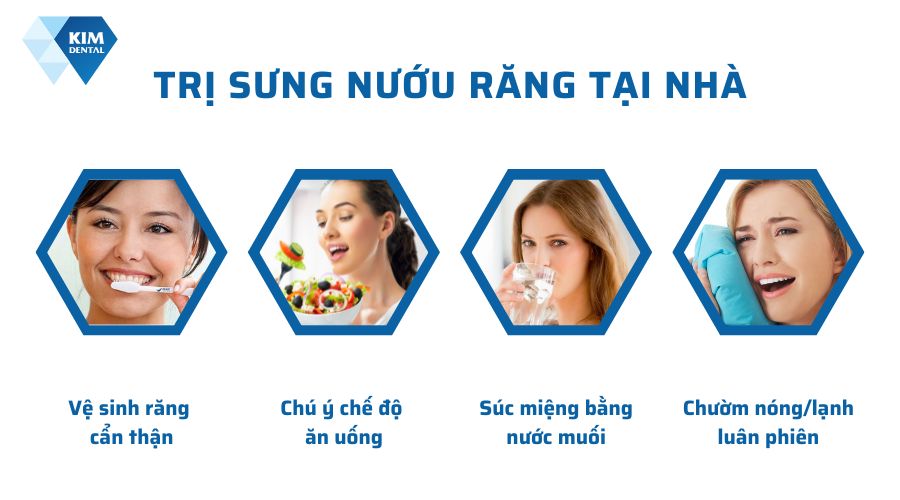 Cách trị sưng nướu răng tại nhà