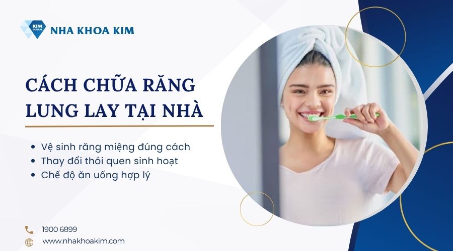 chữa răng lung lay tại nhà