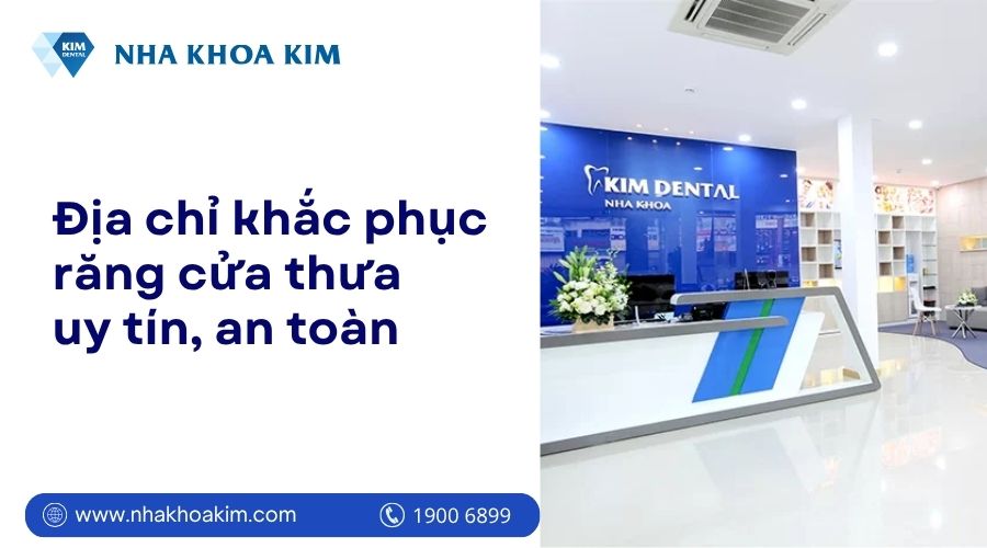 khắc phục răng thưa tại nha khoa kim