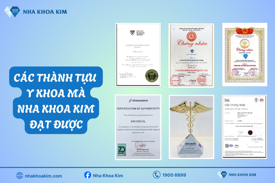 Hệ thống Nha Khoa Kim đạt nhiều thành tựu y khoa nổi bật