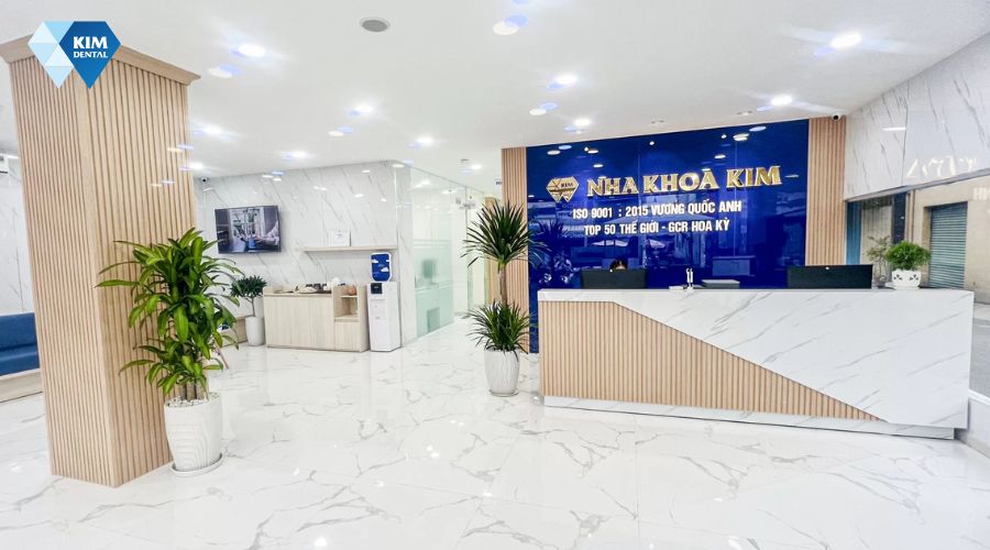 Phòng chờ sạch sẽ tại Nha Khoa Kim