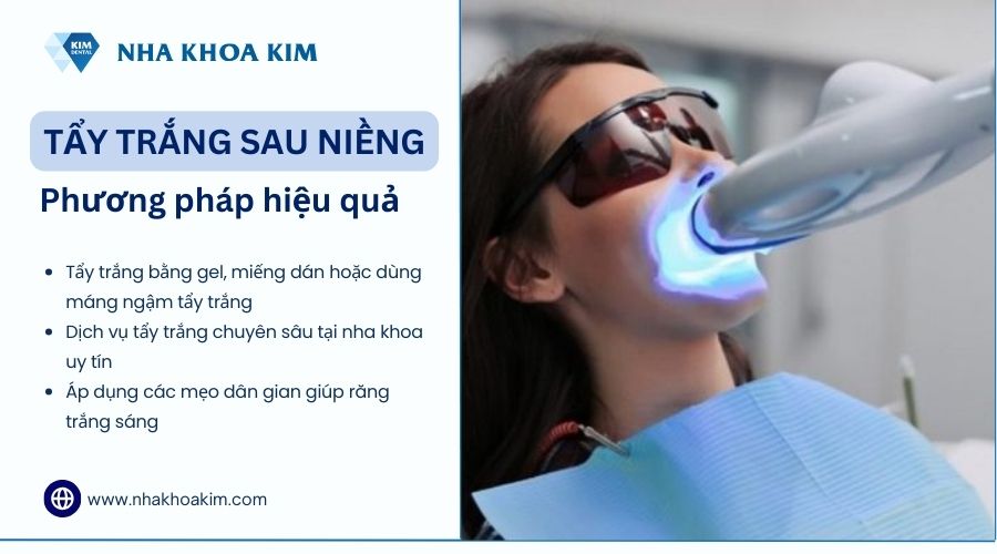 phương pháp tẩy trắng răng hiệu quả