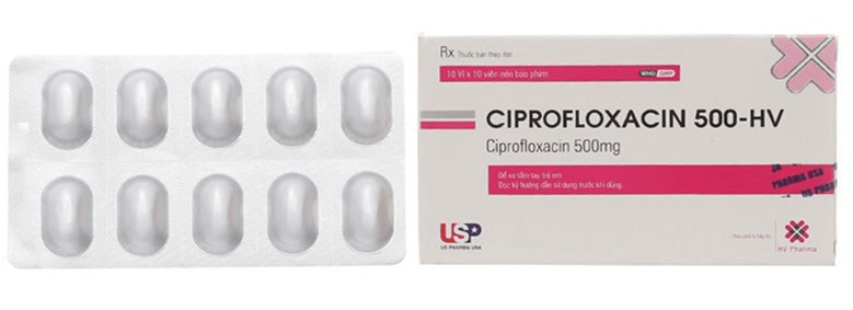 Kháng sinh Ciprofloxacin chữa viêm nướu chân răng