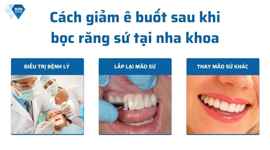 Làm răng sứ bị ê buốt phải làm sao?
