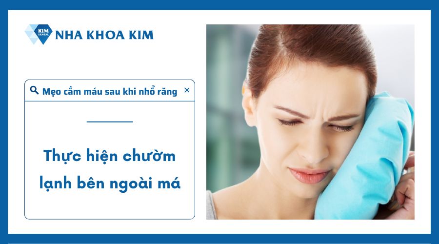 Cách cầm máu nhanh khi nhổ răng