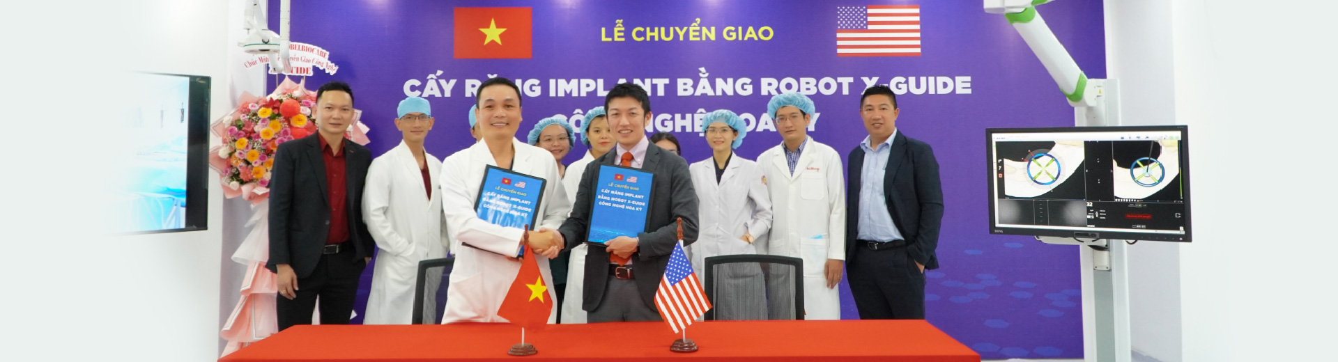 Nha Khoa Kim đầu tư Robot X-guide cấy ghép Implant công nghệ Hoa Kỳ