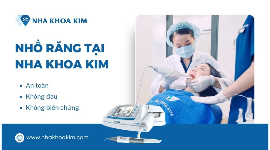 Nhổ răng an toàn tại Nha Khoa Kim