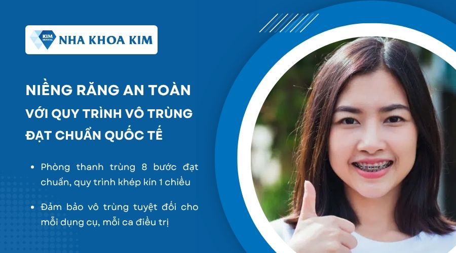 Niềng răng trả góp 0% lãi suất tại Nha Khoa Kim