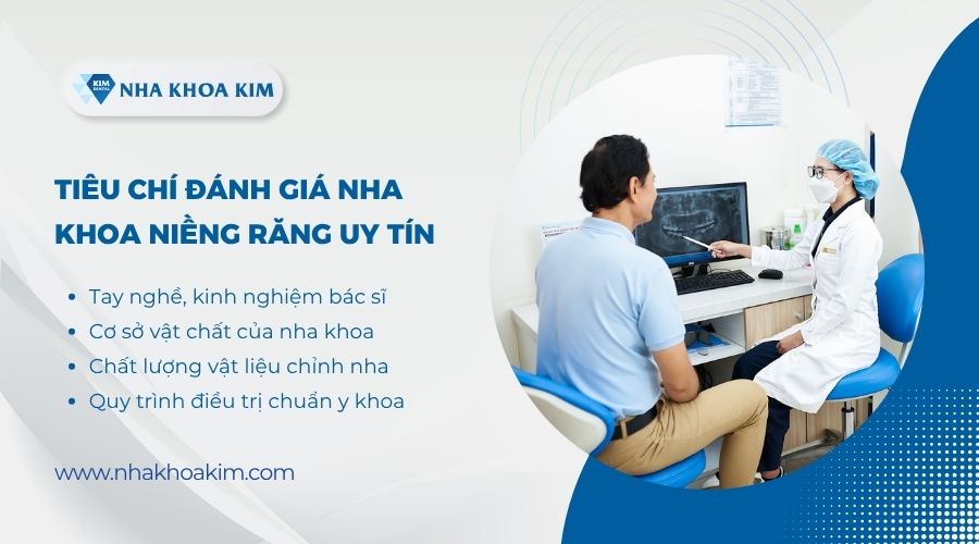 Tiêu chí đánh giá nha khoa niềng răng tốt, an toàn