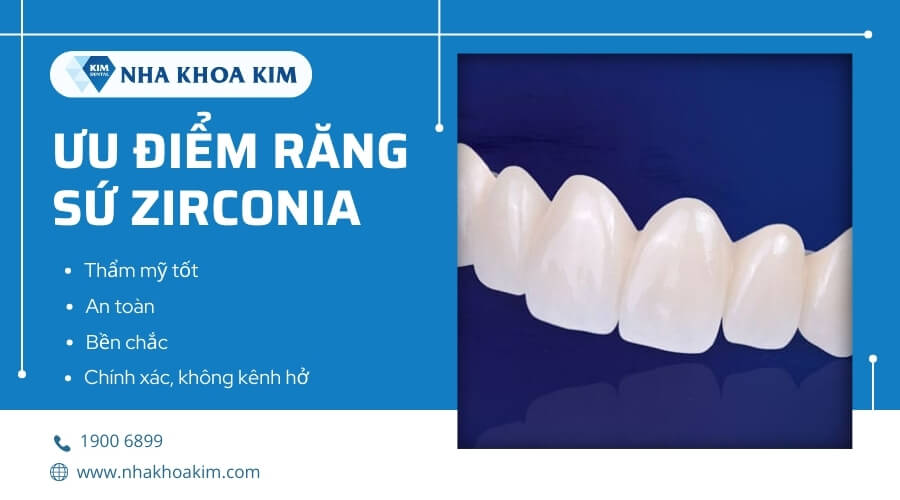 Ưu và nhược điểm răng sứ Zirconia 