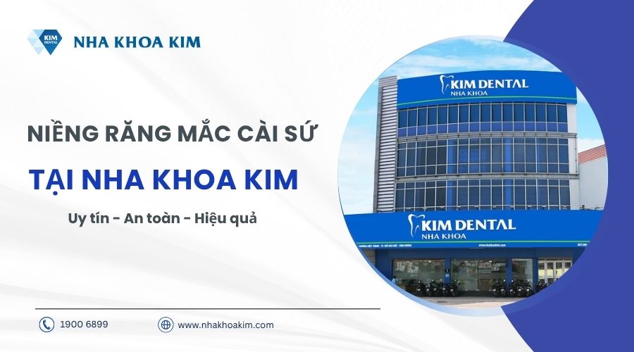 Địa chỉ niềng răng mắc cài sứ an toàn, uy tín
