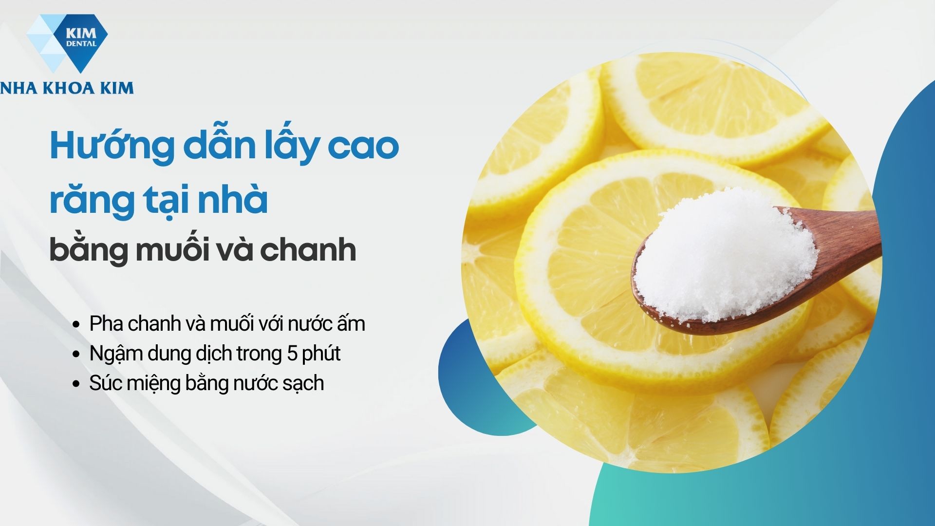 lấy cao răng bằng hỗn hợp chanh và muối