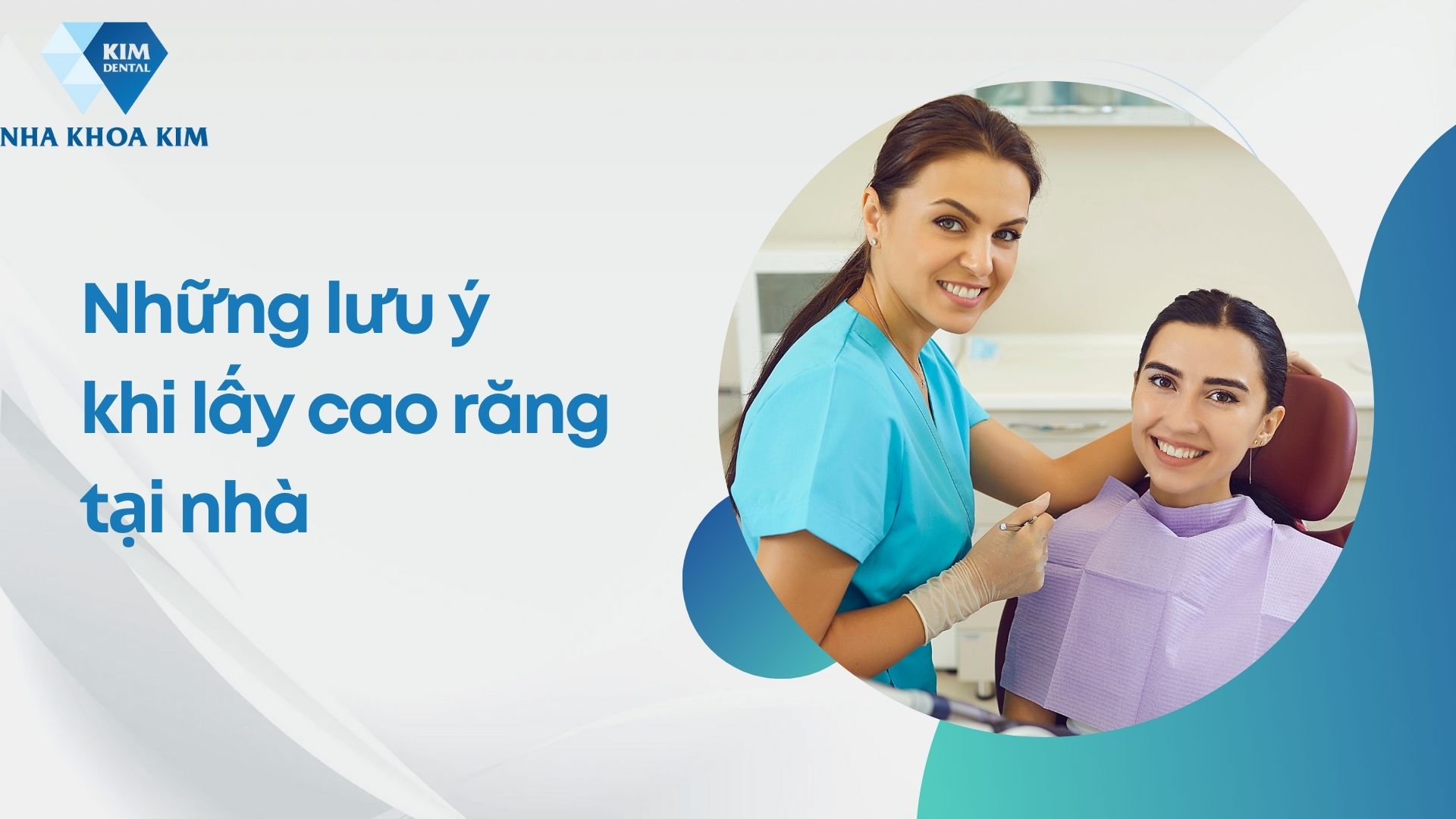 lưu ý khi lấy cao răng tại nhà
