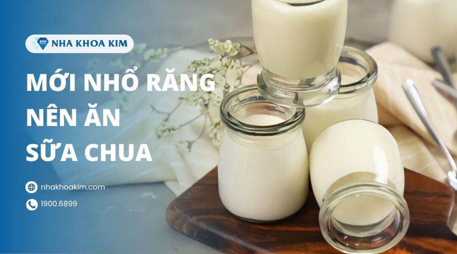 Sau khi nhổ răng khôn nên ăn các loại thực phẩm mát, lạnh