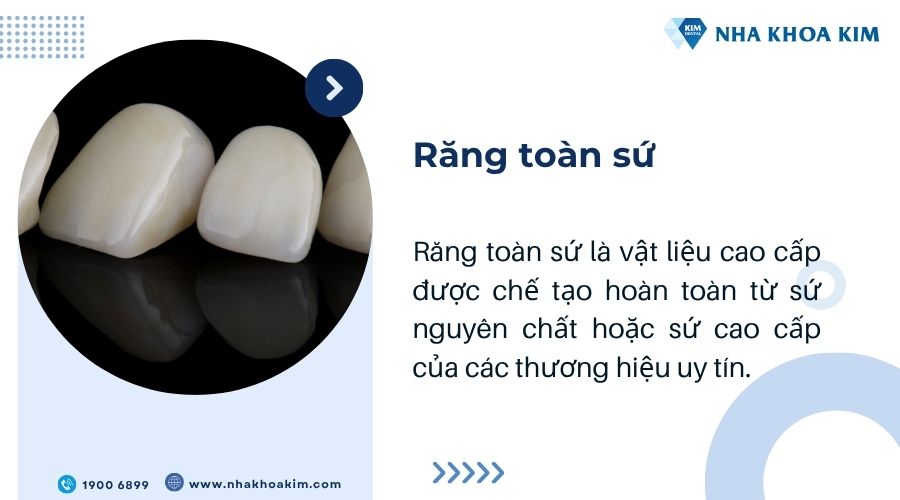 Răng toàn sứ