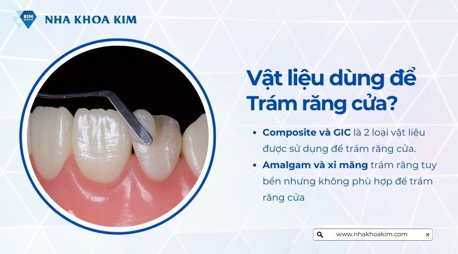 vật liệu trám răng cửa