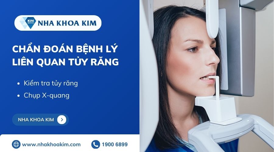 chẩn đoán bệnh lý liên quan đến tủy răng