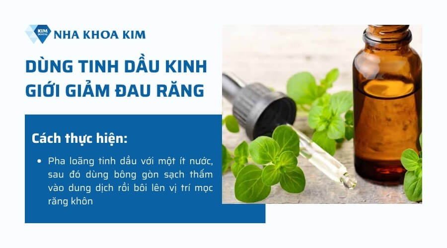 cách chữa đau răng khôn bằng rau kinh giới