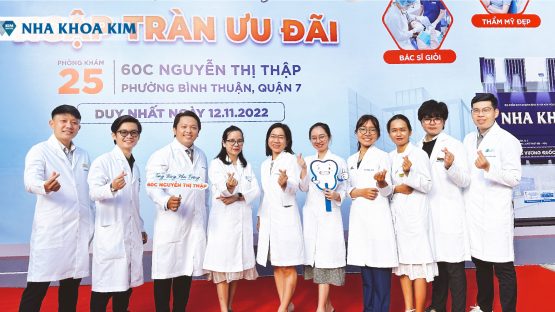 Nha Khoa Kim tưng bừng khai trương phòng khám thứ 25 tại 60C Nguyễn Thị Thập, Quận 7