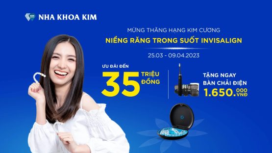 ƯU ĐÃI MỪNG THĂNG HẠNG KIM CƯƠNG NIỀNG RĂNG TRONG SUỐT