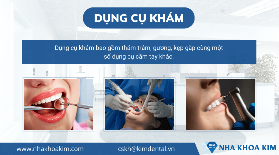 Dụng cụ khám răng