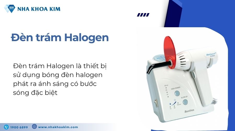 Đèn trám Halogen trong nha khoa