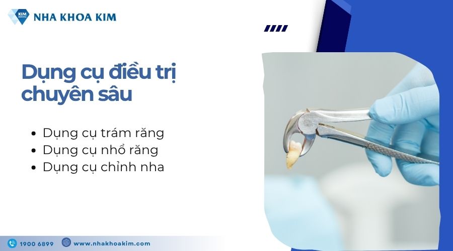 Dụng cụ điều trị chuyên sâu