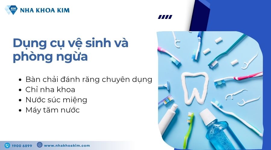 Dụng cụ nha khoa vệ sinh và phòng ngừa