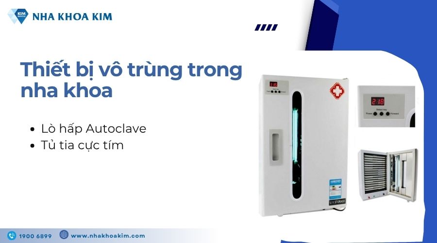 Thiết bị vô trùng trong nha khoa