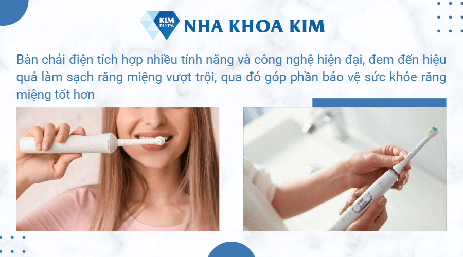 Có nên đánh răng bằng bàn chải điện?