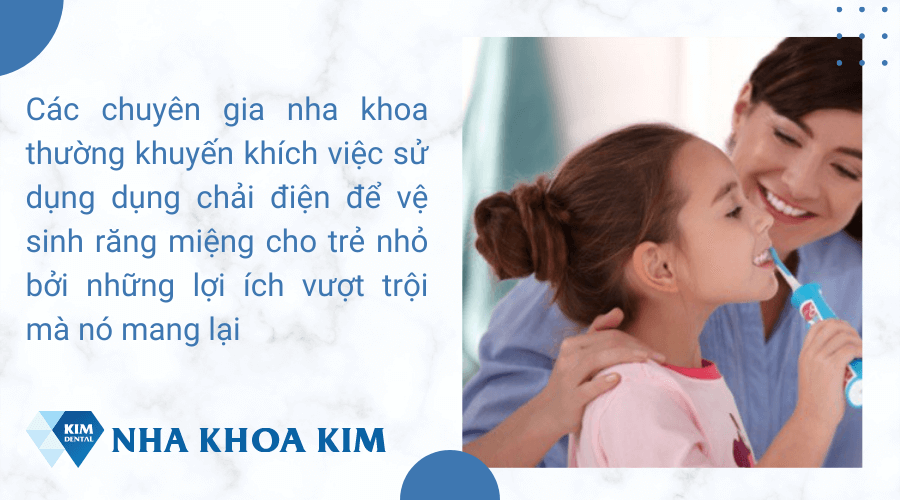 Hướng dẫn cách sử dụng bàn chải điện an toàn, hiệu quả cho bé