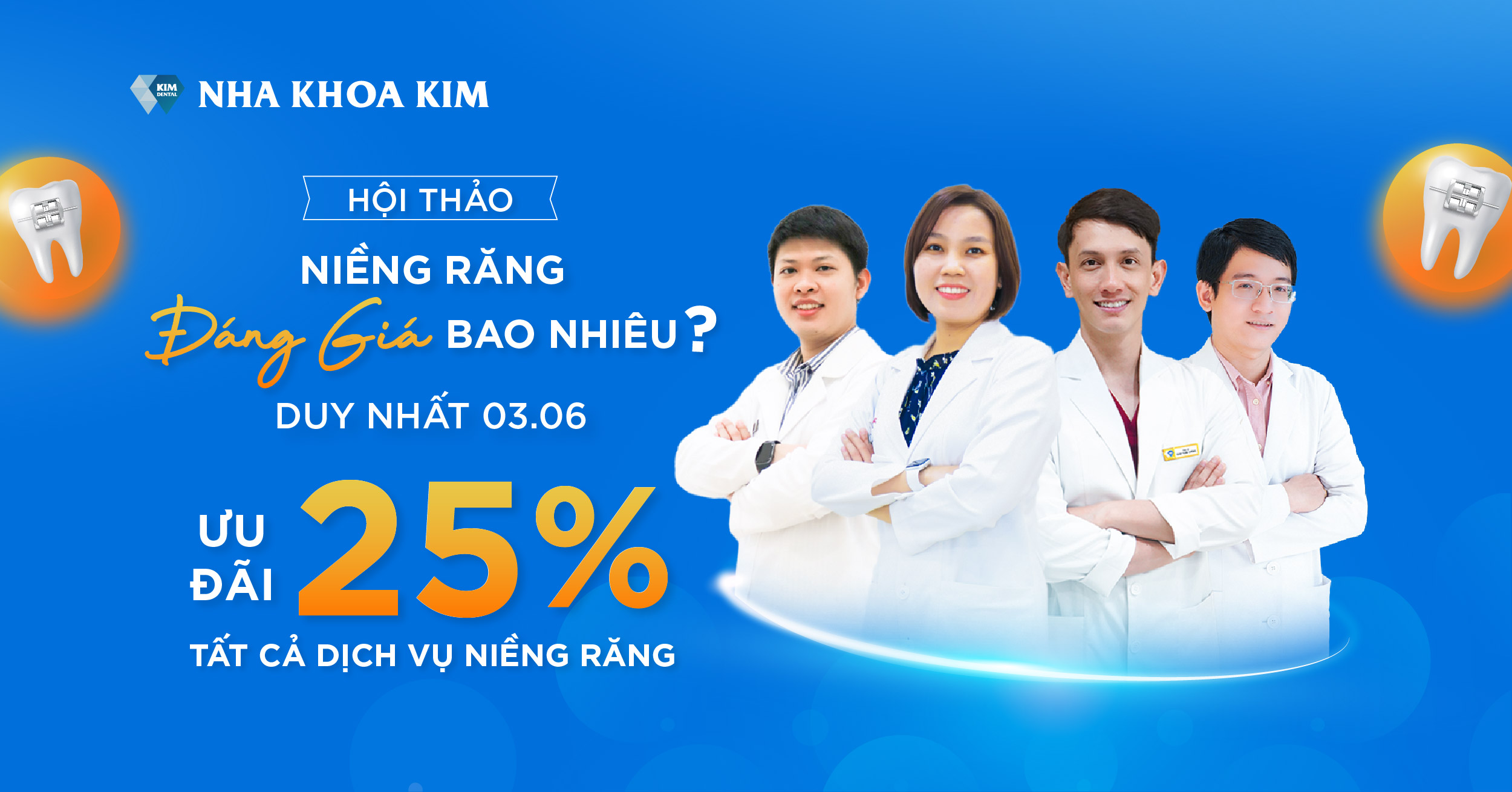 Ngày hội niềng răng Nha Khoa Kim