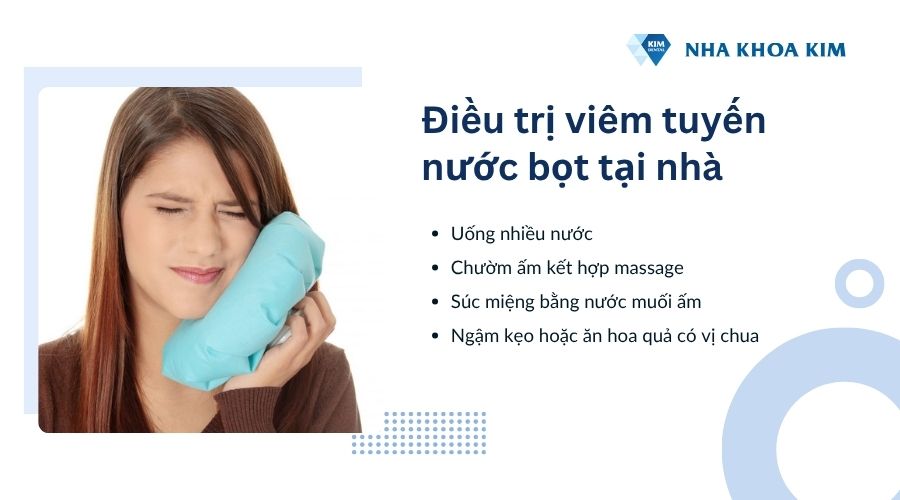 Điều trị viêm tuyến nước bọt tại nhà