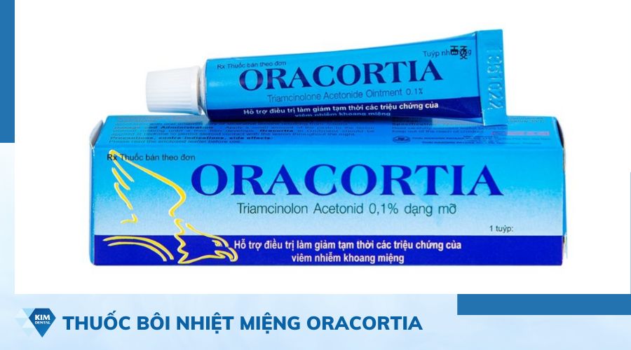thuốc trị nhiệt miệng oracortia